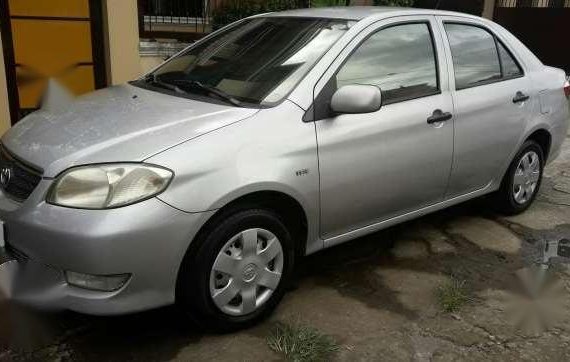Fresh Toyota Vios J 2005 MT Silver For Sale