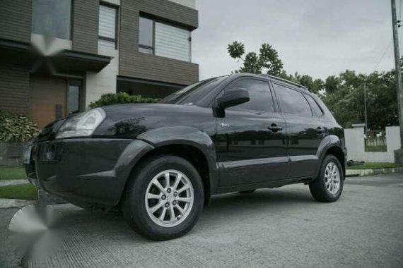 Hyundai Tucson 2005 4x4 AT Black For Sale