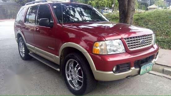 2005 Ford Explorer 4.0 V6 AT Red For Sale