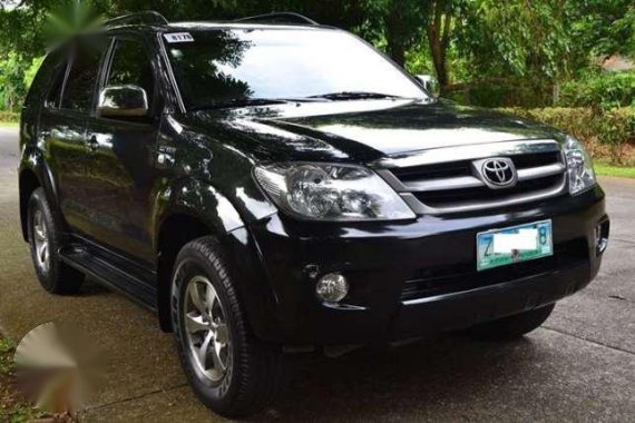 Toyota Fortuner 2006 G 2.7 AT Black For Sale