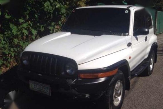 2006 Korando 2 Dr. Sports SUV 4x4 MT White 