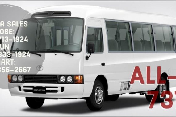 Toyota Coaster 2016 Diesel Manual White