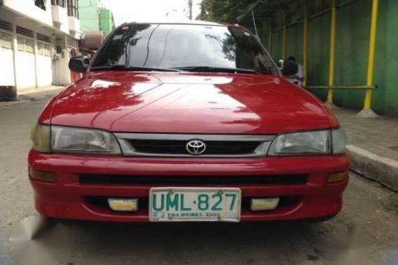 Toyota Corolla XE 1996 MT Red For Sale