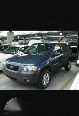 Best Offer Ford Escape 2007 AT Blue For Sale