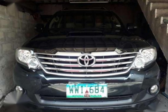 2013 Toyota Fortuner 4x4 3.0 V AT Gray For Sale