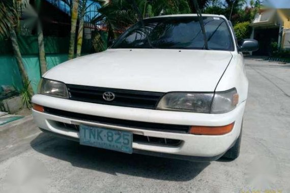 1994 Toyota Corolla XE 2E MT White For Sale
