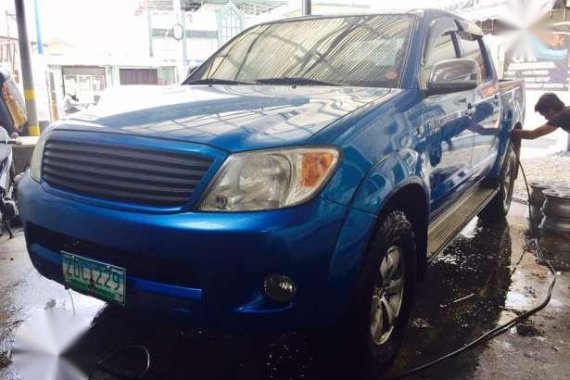 Fresh 2007 Toyota Hilux AT Blue For Sale