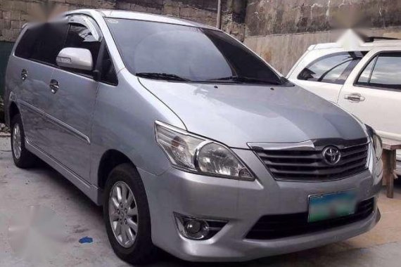 2012 Toyota Innova G MT Silver For Sale