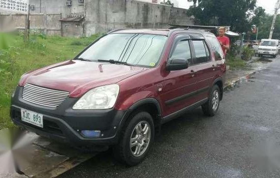 Honda CRV 2004 2nd Gen AT Red For Sale