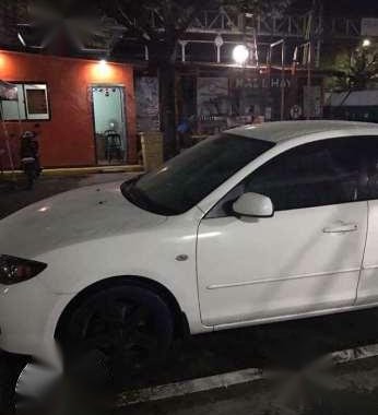 Mazda 3 2007 1.6 AT White Sedan For Sale