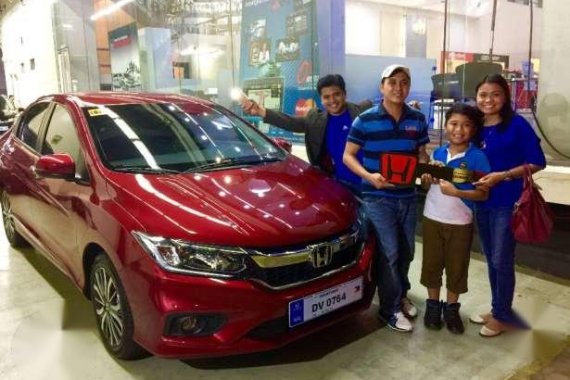Ruby Red 2018 Honda City last July promo Mobilio jazz