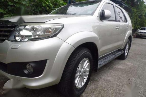 Toyota Fortuner G 2012 4x2 AT Silver For Sale