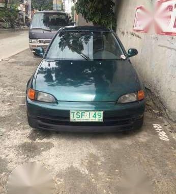 Honda Civic LX ESi 1994 MT Green For Sale