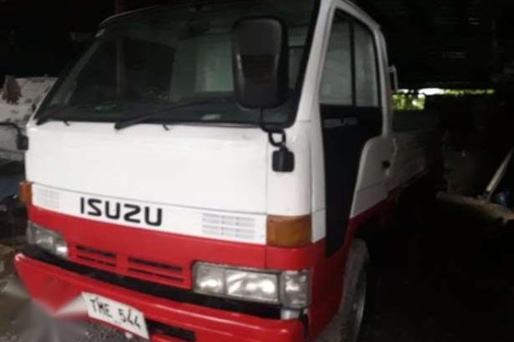 Isuzu Elf Single Tire 1996 MT White For Sale