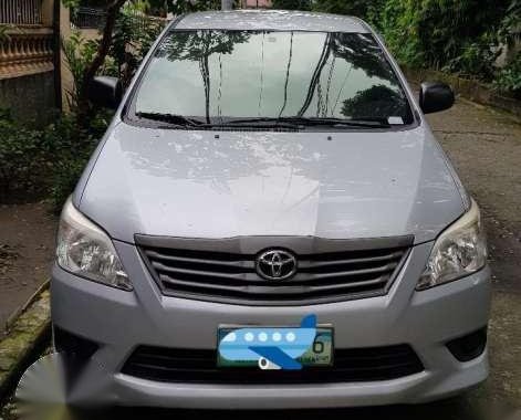 Toyota Innova 2013 J MT Silver For Sale