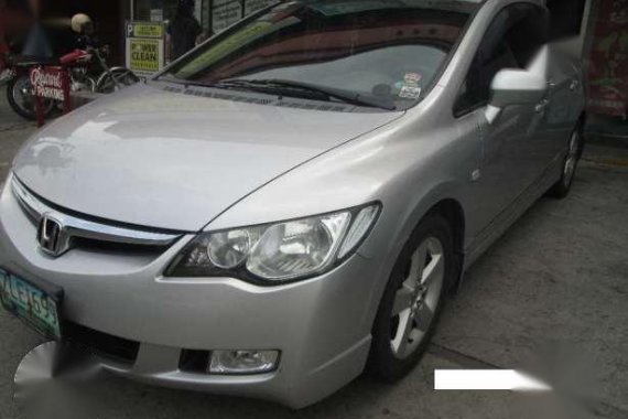 2007 Honda Civic 1.8S AT Silver For Sale