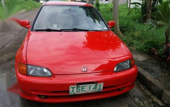 For Sale 1995 Honda Civic ESi MT Red Sedan 