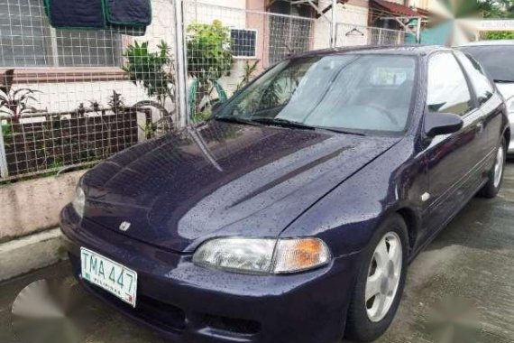 Honda Civic HB 1994 MT Blue For Sale