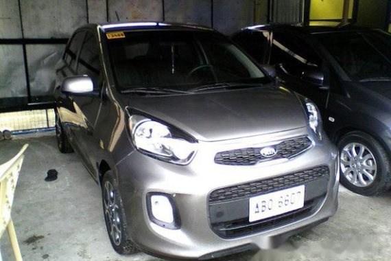 Kia Picanto 2015 silver hatchback for sale 