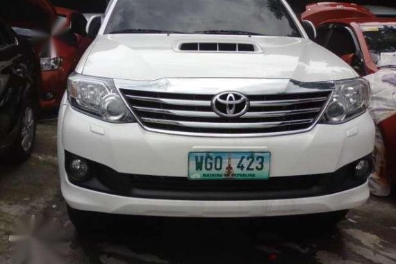 2013 Fortuner G 4X2 Pearl White Matic