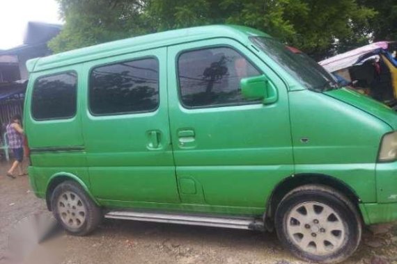 Suzuki Multicab Minivan 2012 AT Green For Sale