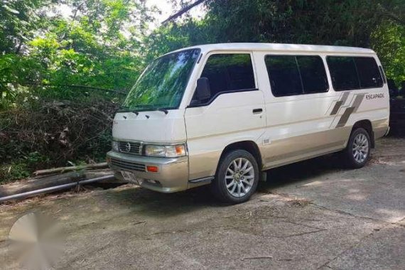 2015 Nissan Urvan Escapade MT White For Sale