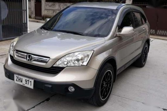 2007 Honda CRV Automatic Beige For Sale