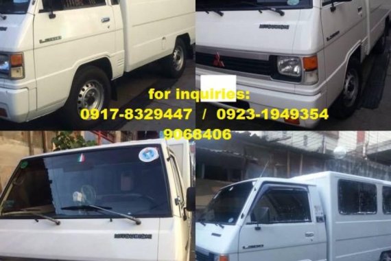 L300 fb van for rent or Isuzu 4 wheeler truck