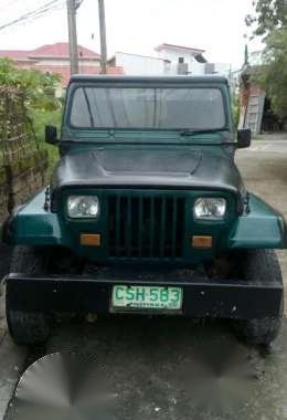 2003 Wrangler Jeep AT Green SUV For Sale
