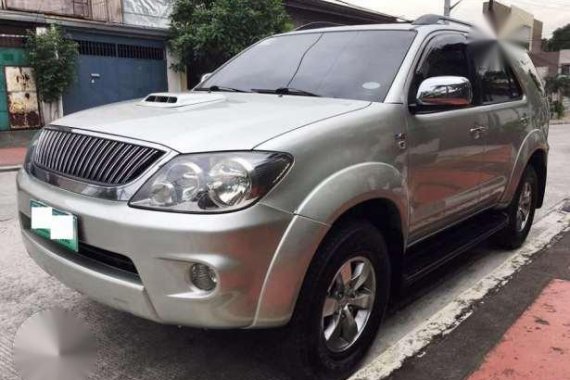 2007 Toyota Fortuner G 4x2 AT Silver For Sale