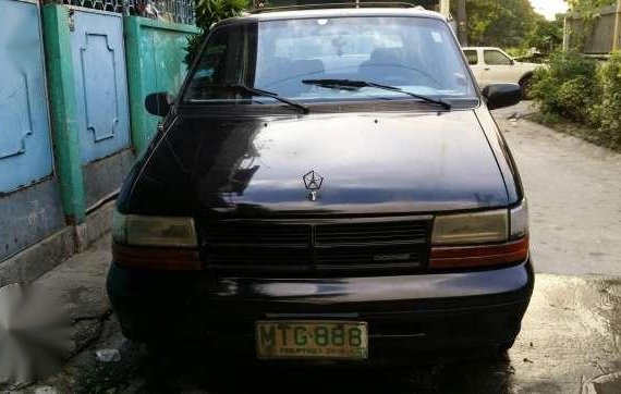 Dodge Caravan 1995 AT Black For Sale