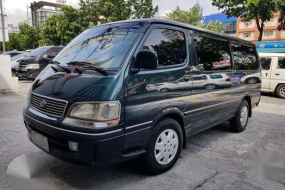 1998 Toyota HiAce Grandia 3.0 MT Green 