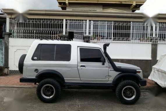 2002 Suzuki Samurai 4x4 MT Silver For Sale