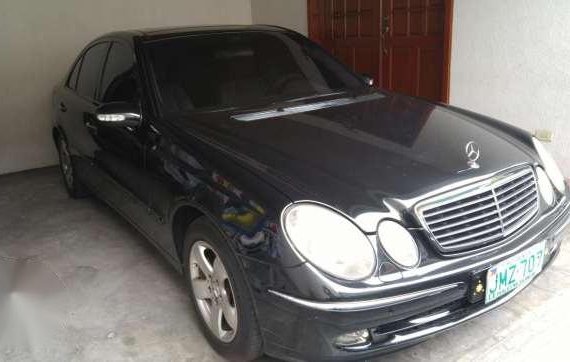 Mercedes Benz w211 2002 Limited Edition Green Color Avantgarde