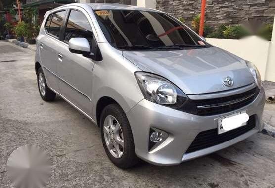 2015 Toyota Wigo 1.0 Manual Silver For Sale