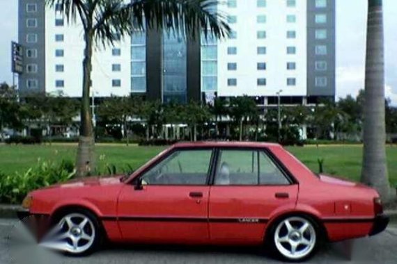 Mitsubishi Lancer Boxtype SL 1983 MT Red 