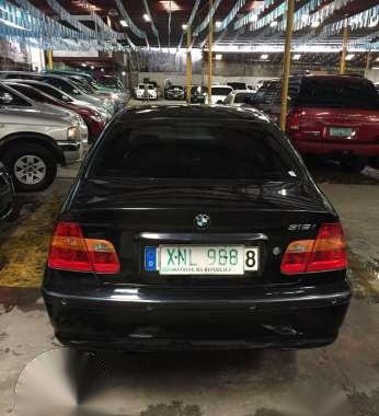 BMW 318i 2003 AT Black Sedan For Sale