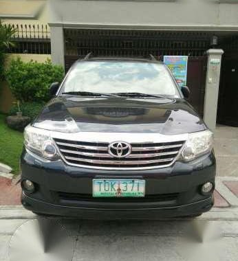 2012 toyota fortuner G