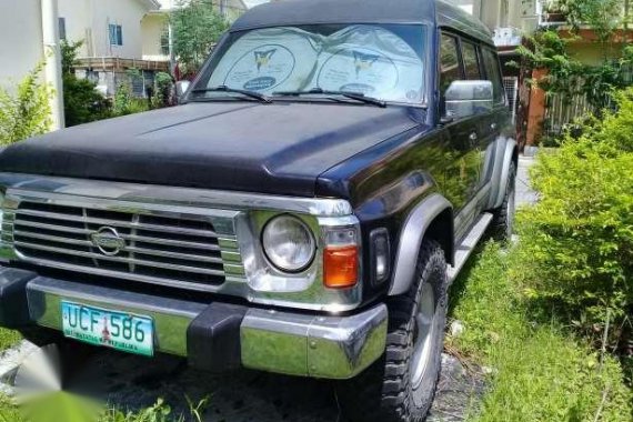1995 Nissan Patrol Safari MT Black For Sale