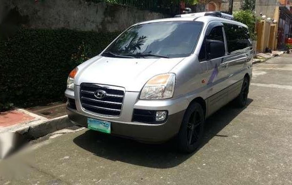 2007 Hyundai Starex GRX MT Silver For Sale