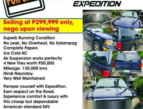 FOR SALE 1999 FORD EXPEDITION 4x4 for sale