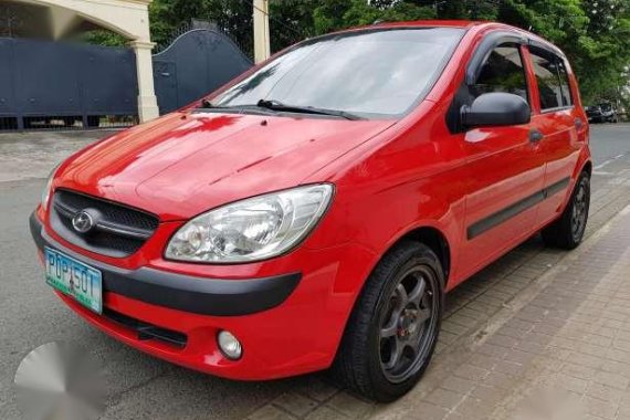 2011 Hyundai Getz 1.1 MT Red For Sale