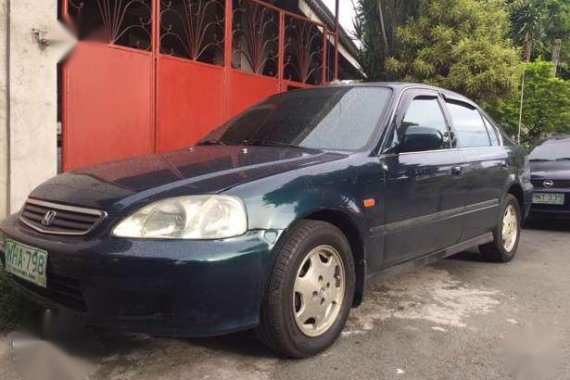 Honda Civic VTEC 1999 AT Green For Sale