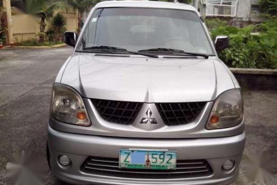 2006 Mitsubishi Adventure GLX 2.5 MT Silver 