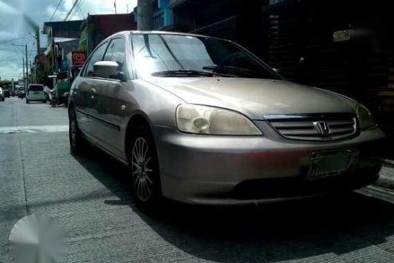 Honda Civic Vti- s 2001 AT Beige For Sale