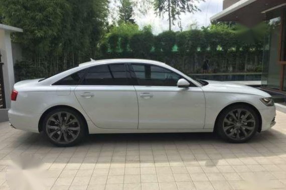 2012 AUDI A6 3.0 TFSI AT White For Sale