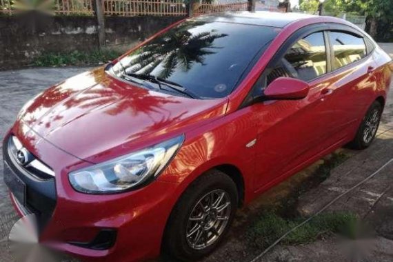 Hyundai Accent 2012 1.4cc MT Red For Sale