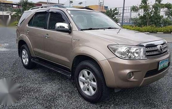 2009 Toyota Fortuner Gasoline Automatic