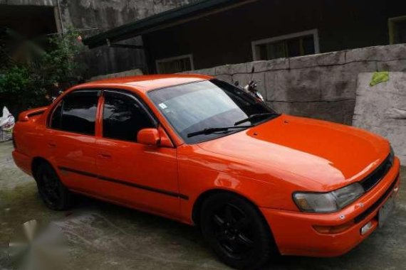 Toyota Corolla GLi 1994 MT Orange For Sale