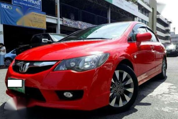 2010 Honda Civic 1.8S AT 2009 Red For Sale